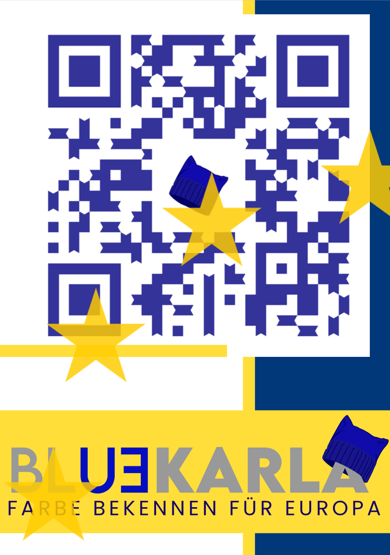 Blue Karla QR Code